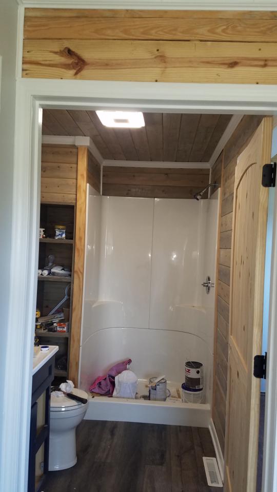 new shower enclosure